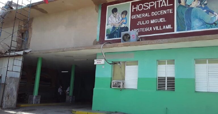 En la foto, Hospital de Cárdenas