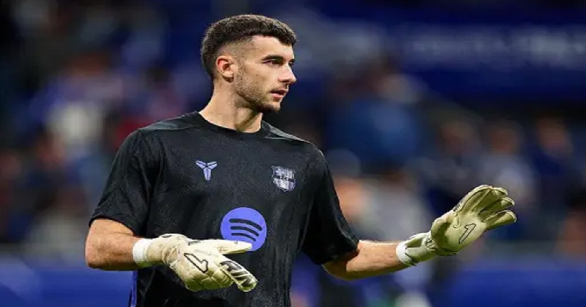 En la foto, Joan García, el arquero del Barcelona