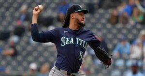 En la foto, el lanzador Luis Castillo