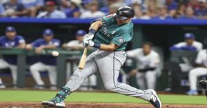 En la foto, Cal Raleigh