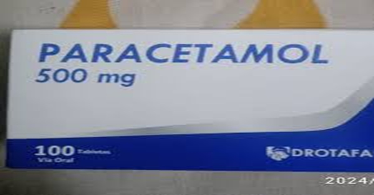 En la foto, una cajita con paracetamol