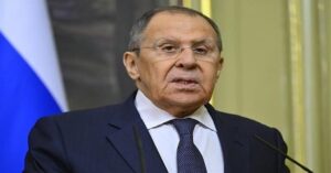 En la foto, el canciller ruso, Serguei Lavrov