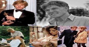 En la foto, diferentes momentos de la carrera de Robert Redford