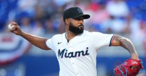 En la foto, Sandy Alcantara