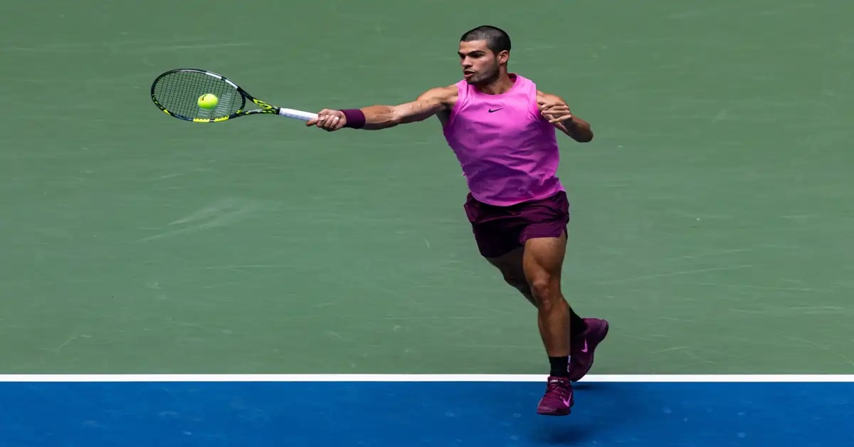 En la foto, Carlos Alcaraz