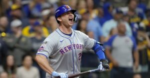 En la foto, Pete Alonso