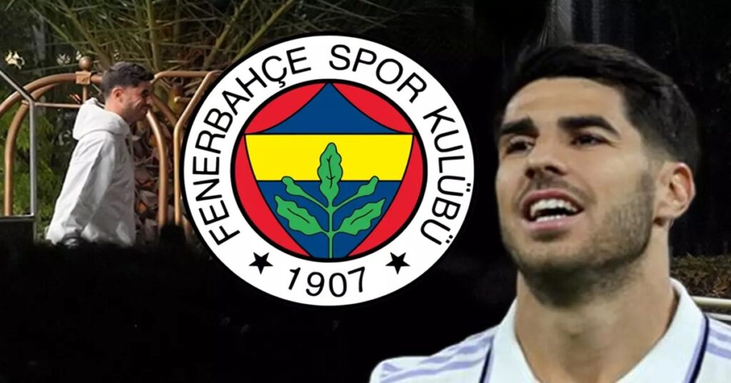 En la foto, montaje sobre la llegada de Marco Asensio a Estambul