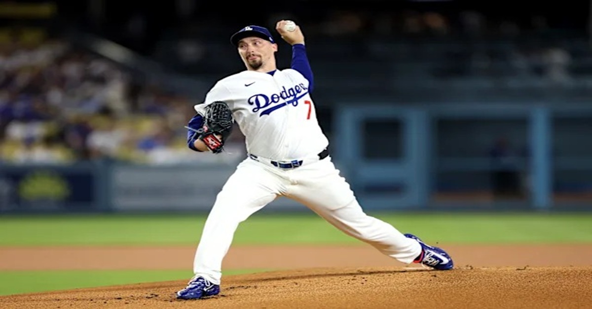 En la foto, Blake Snell