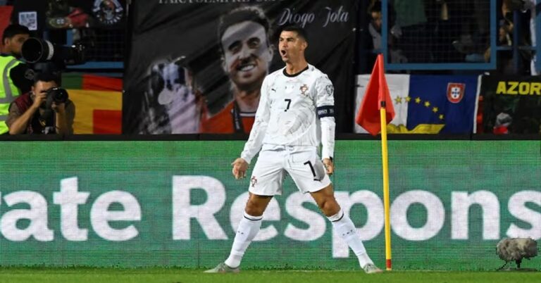 En la foto, Cristiano Ronaldo