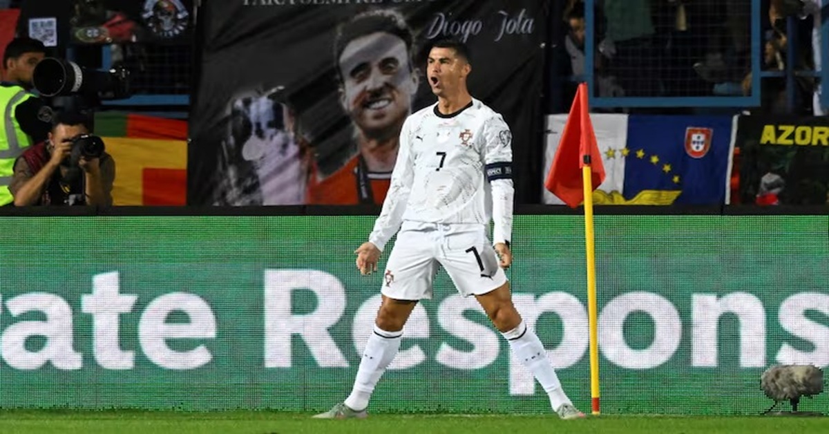 En la foto, Cristiano Ronaldo