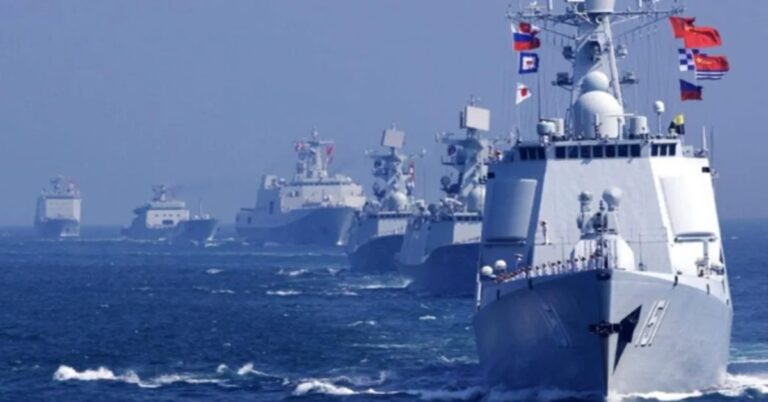 En la foto, fuerzas en el sur de Asia