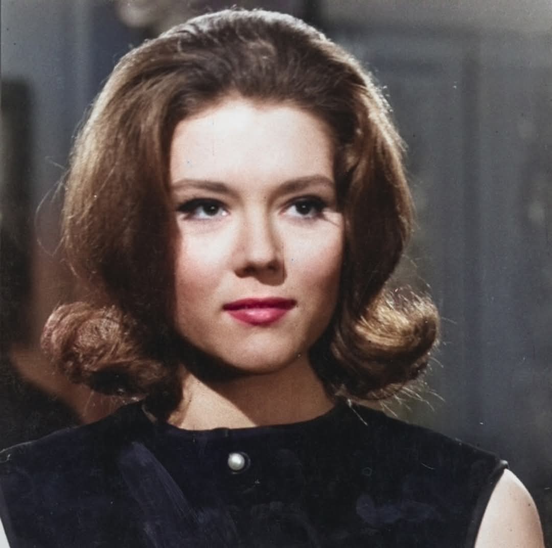 En la foto, Diana Rigg