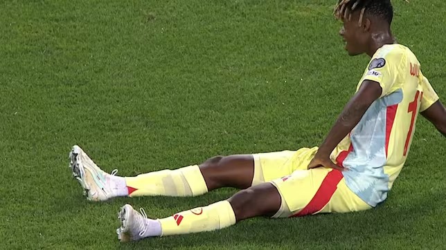 En la foto, Nico Williams