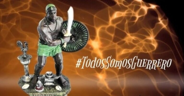 En la foto, una imagen de la página de la ciberclaria Guerrero Cubano