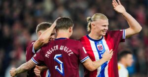 En la foto, Erling Haaland