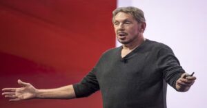 En la foto, cofundador de Oracle, Larry Ellison
