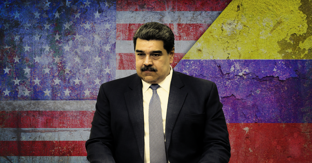 En la foto, Nicolas Maduro