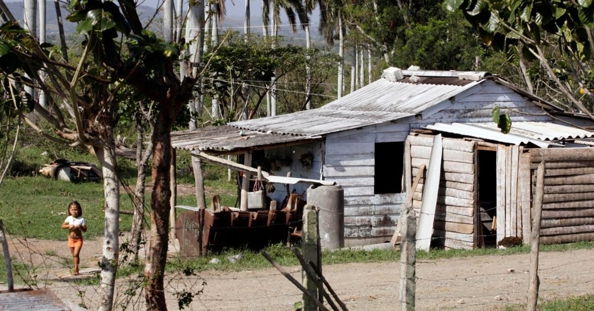 En la foto, escenas del campo cubano