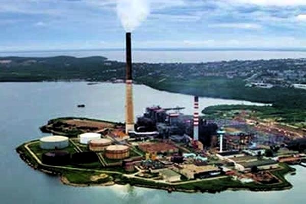 En la foto, la Termoeléctrica de Nuevitas