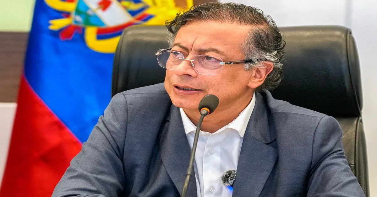 En la foto, Gustavo Petro