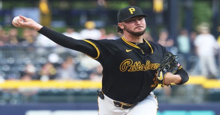 En la foto, Paul Skenes