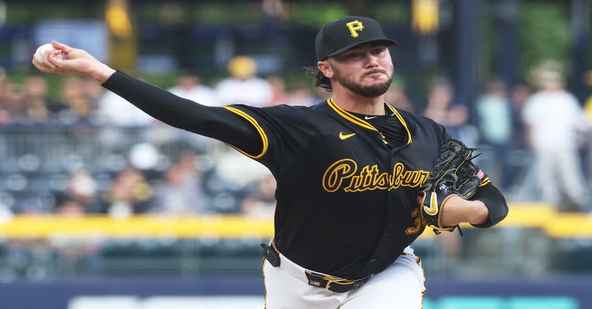 En la foto, Paul Skenes