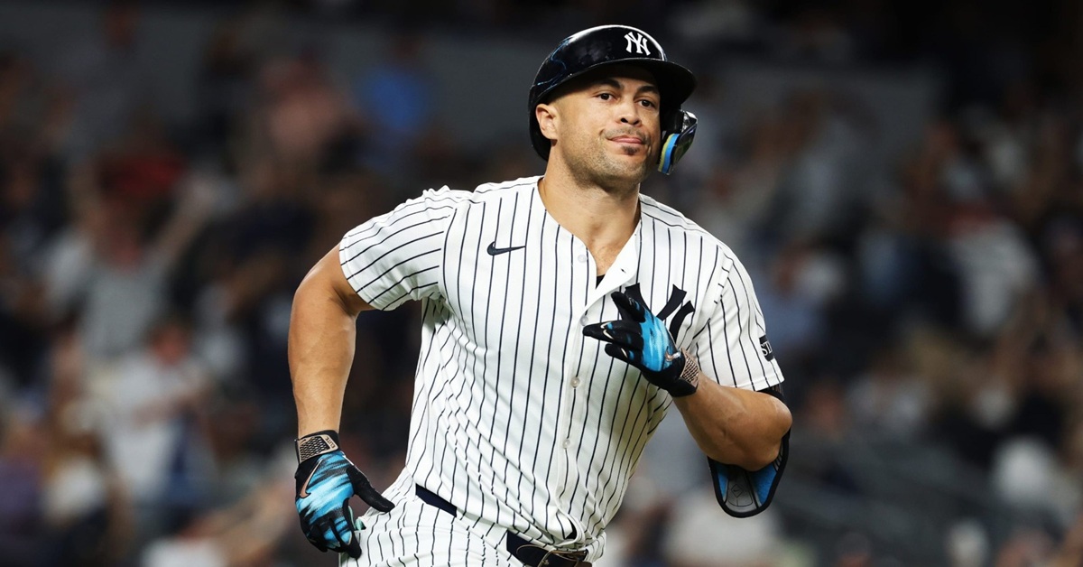 En la foto, Giancarlo Stanton