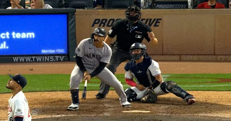 En la foto, Trent Grisham