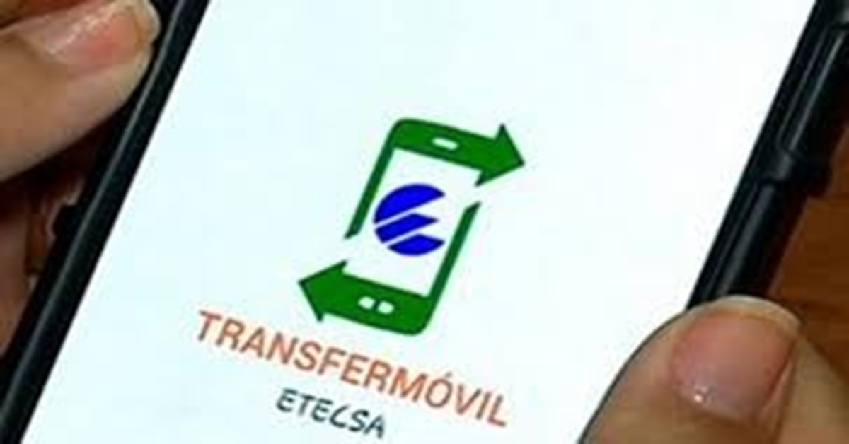 En la foto, el logo del transfermovil