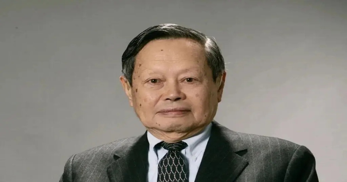 En la foto, Chen Ning Yang