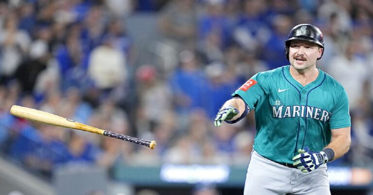 En la foto, Cal Raleigh