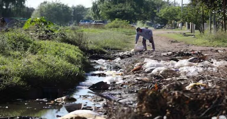 En la foto, basura en Cuba