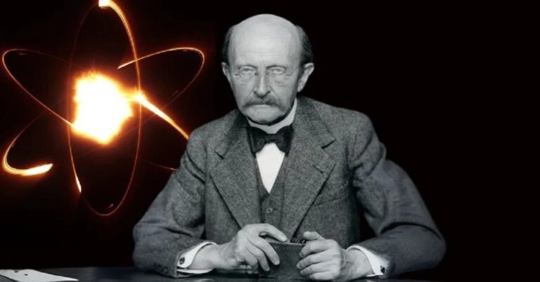 En la foto, Max Planck
