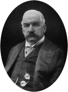 En la foto, J.P. Morgan