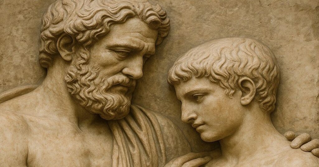 ¿Cómo el amor entre hombres moldeó la cultura griega? 4 En la foto, una imagen relacionada con el texto