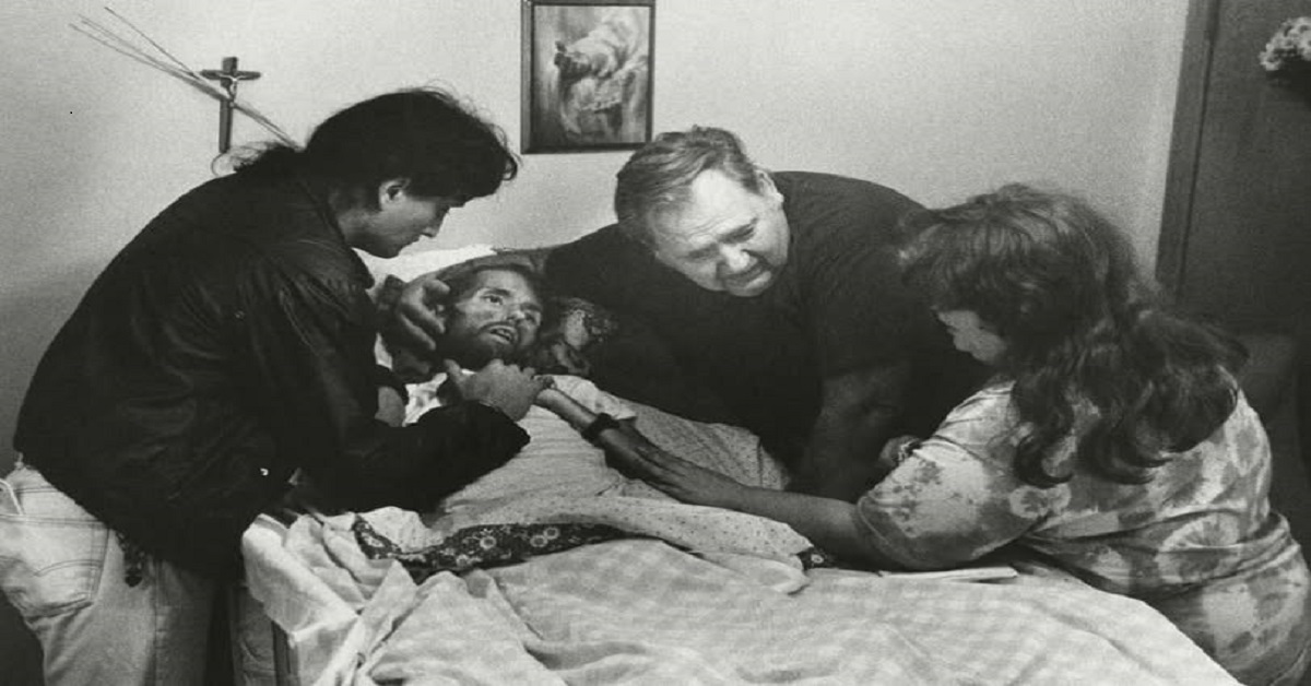 En la foto, la imagen que cambió la visión sobre el SIDA