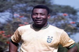 En la foto, Pelé