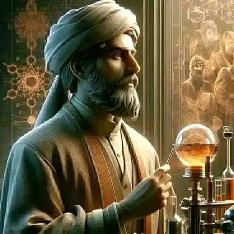 En la foto, Abu Rayhan al-Biruni