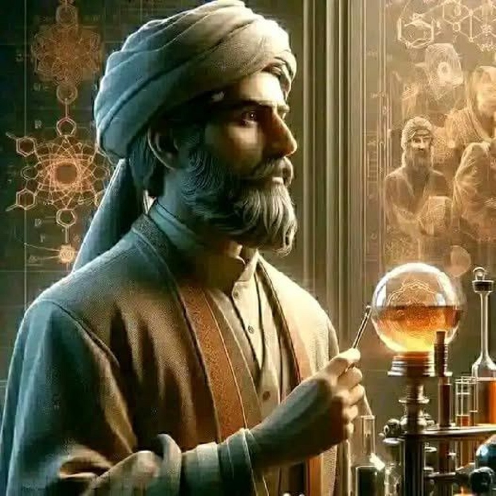 En la foto, Abu Rayhan al-Biruni