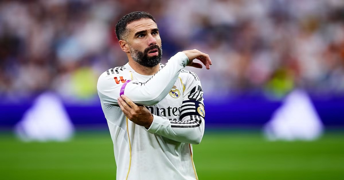 En la foto, Dani Carvajal