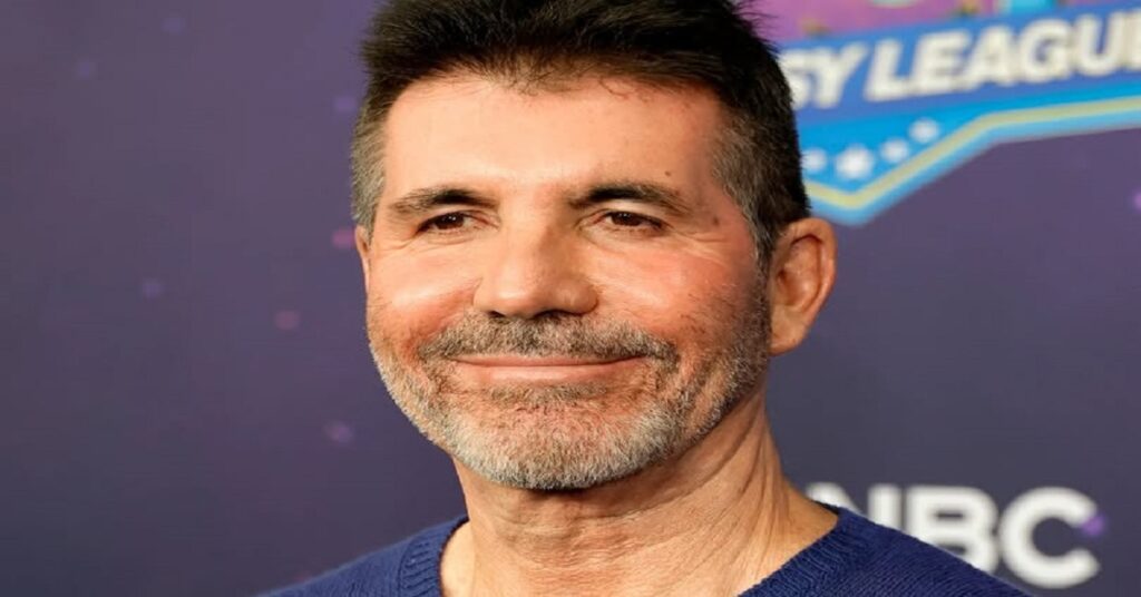 En la foto, Simon Cowell
