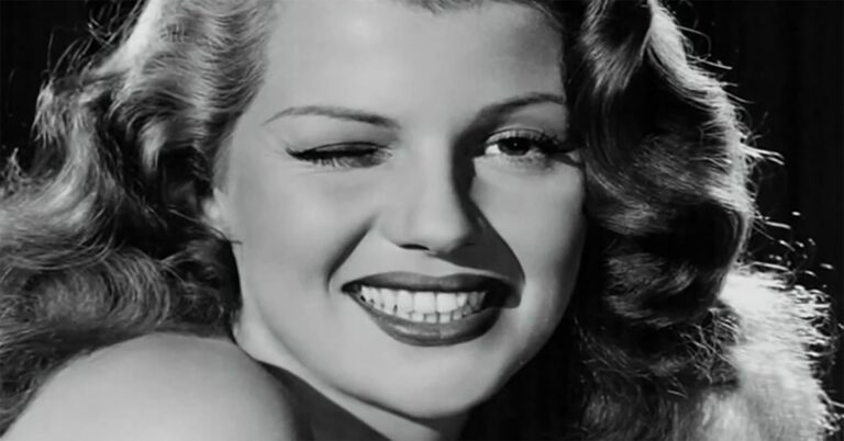 En la foto, Rita Hayworth