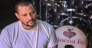 En la foto, el policía de Buena Fé