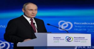 Putin durante la Semana de Energía 2025