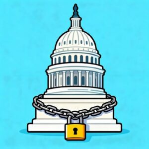 En la foto, una imagen alegórica al Capitolio