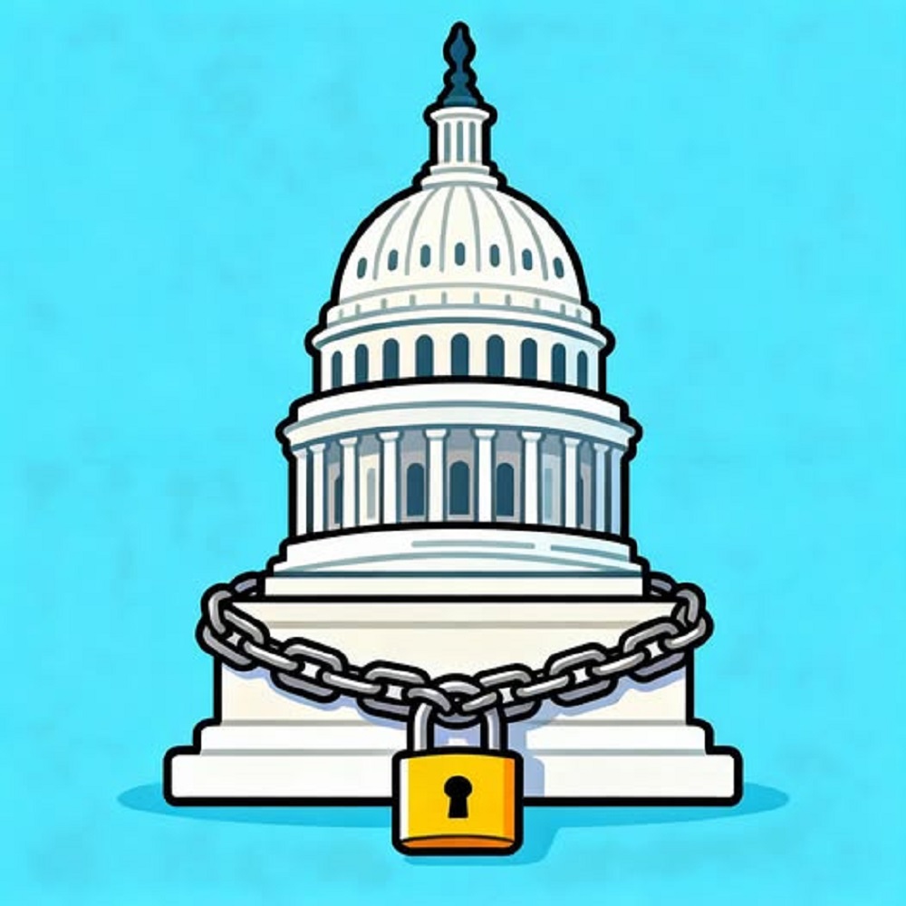 En la foto, una imagen alegórica al Capitolio