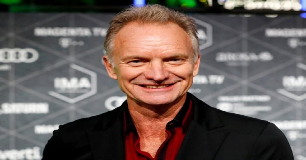 En la foto, Sting