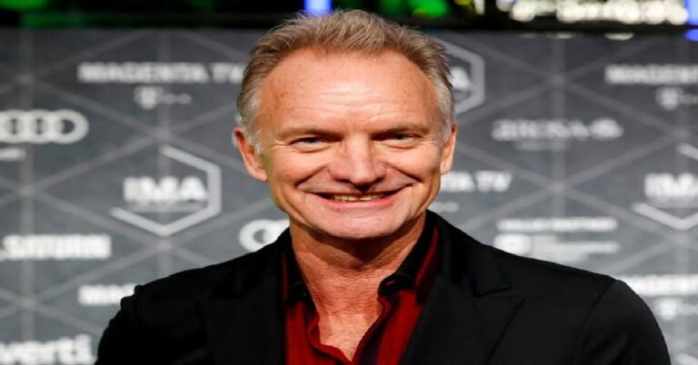 En la foto, Sting