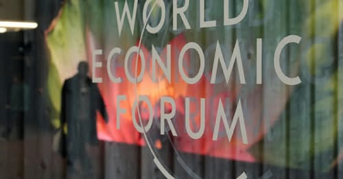 En la foto, una imagen del Foro Económico Mundial