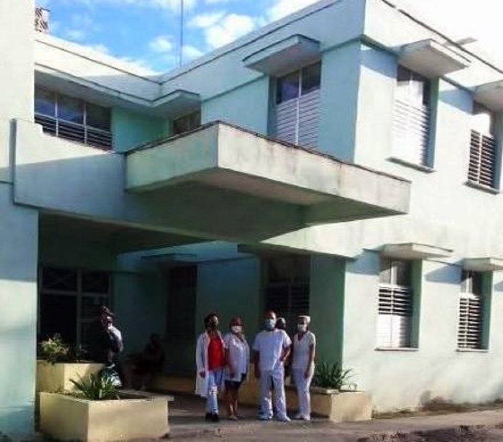 En la foto, policlínico de Guanabacoa